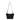Paulita leather  Bag crossbody Black Handmade in Spain La Portegna