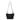 Paulita leather  Bag crossbody Black Handmade in Spain La Portegna