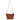 Paulita leather  Bag crossbody Caoba Handmade in Spain La Portegna