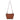 Paulita leather  Bag crossbody Caoba Handmade in Spain La Portegna