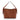 Paulita leather  Bag crossbody Caoba Handmade in Spain La Portegna