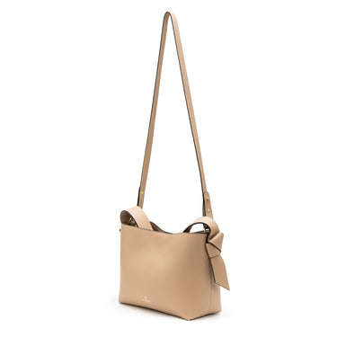 Paulita Bag crossbody Taupe Handmade in Spain La Portegna