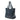 Sol tote bag leather navy. Handcrafted in Spain. La Portegna