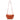 Oxide Leather clutch with shoulder strap, handmade in Spain. La Portegna
