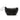 Leather Black clutch with shoulder strap, handmade in Spain. La Portegna