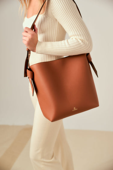Shoulder bag Caoba La Portegna -Handcrafted in Spain Shoulder bag Black La Portegna -Handcrafted in Spain