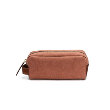 Mini Dopp kit Terracota
