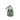 Leather small clutch Green shoulder bag. La Portegna . Made in Spain