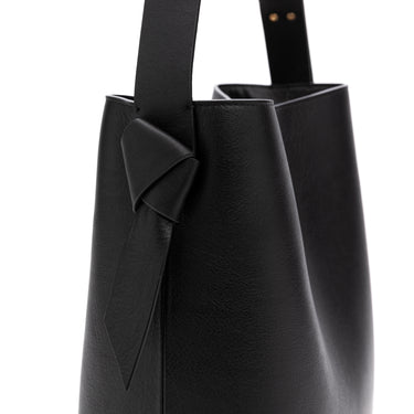 Shoulder bag Black La Portegna -Handcrafted in Spain 