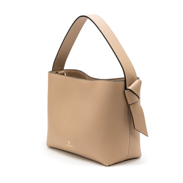 Paulita Bag crossbody Taupe Handmade in Spain La Portegna 