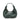 Hobo leather shoulder bag black I La portegna I MADE IN SPAIN