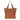 Sol tote bag  Caoba leather. Handcrafted in Spain. La Portegna 