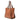 Sol tote bag  Caoba leather. Handcrafted in Spain. La Portegna 