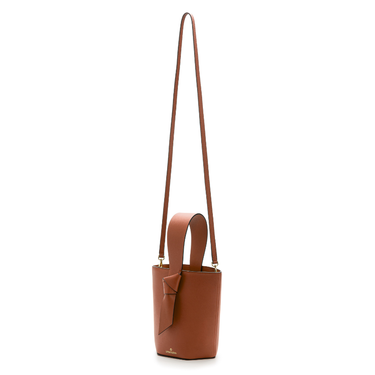 bolso de piel caoba hecho en españa