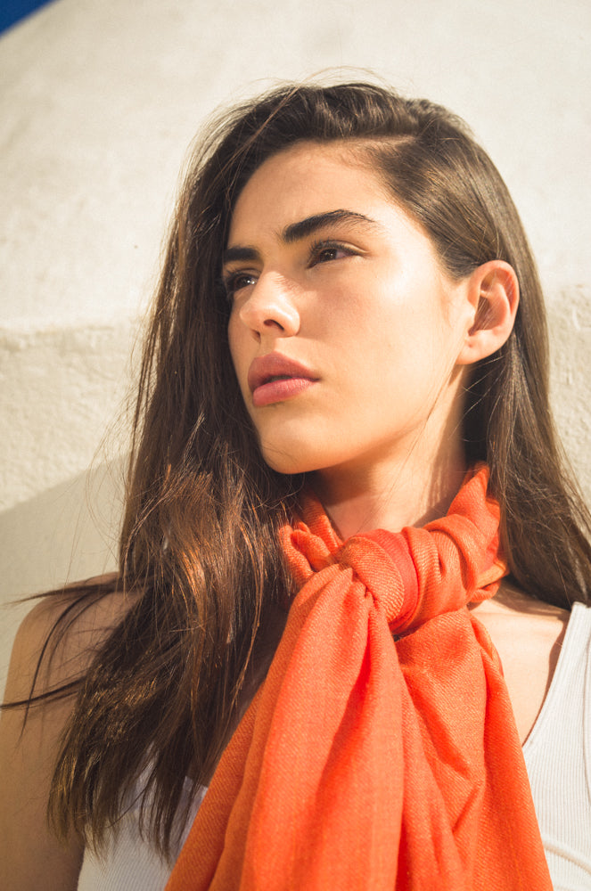 Bicolor Navy Pashmina