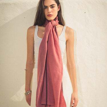 Pashmina bordeaux