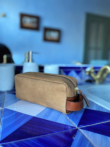 Mini Mustard Dopp kit