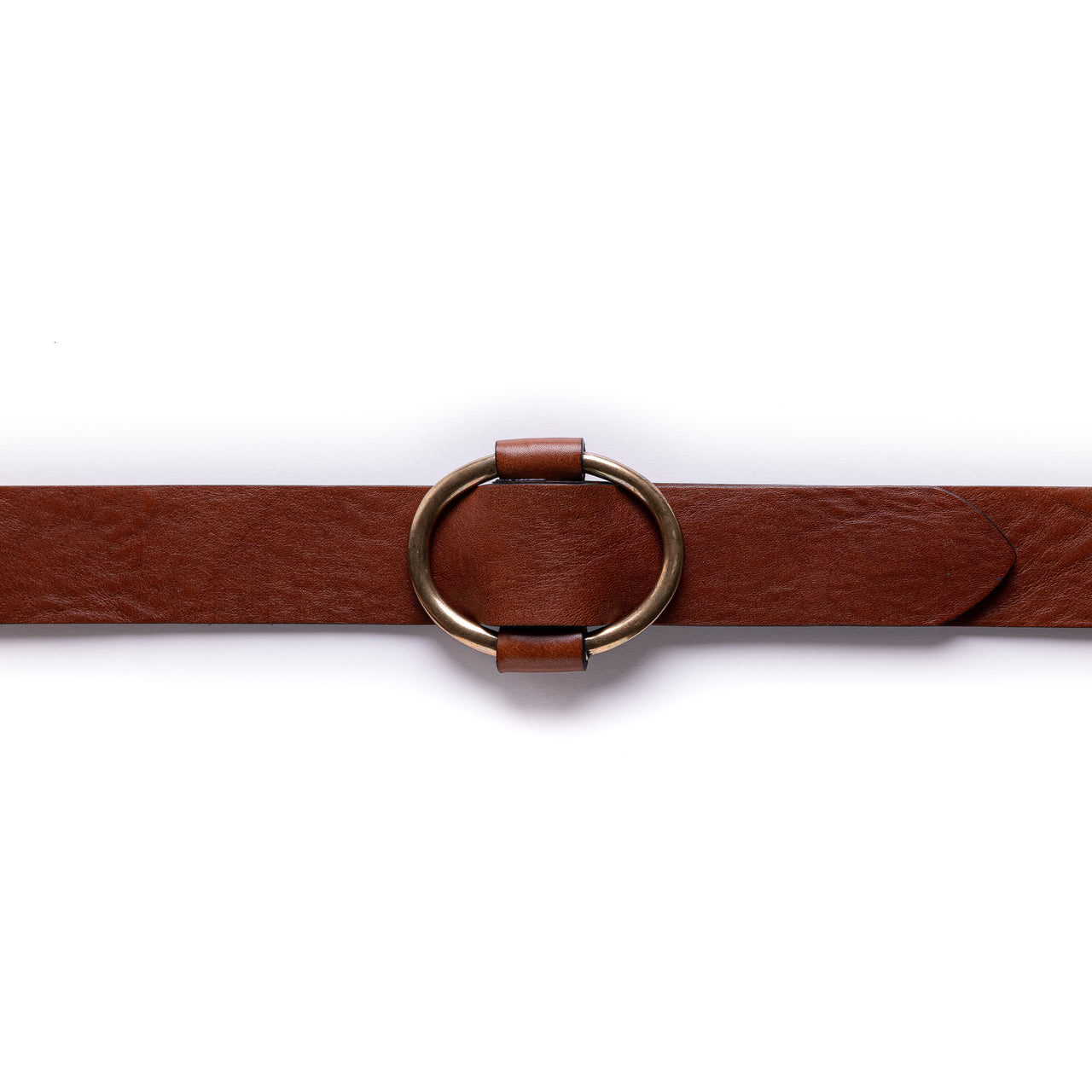 Narrow Caoba Belt