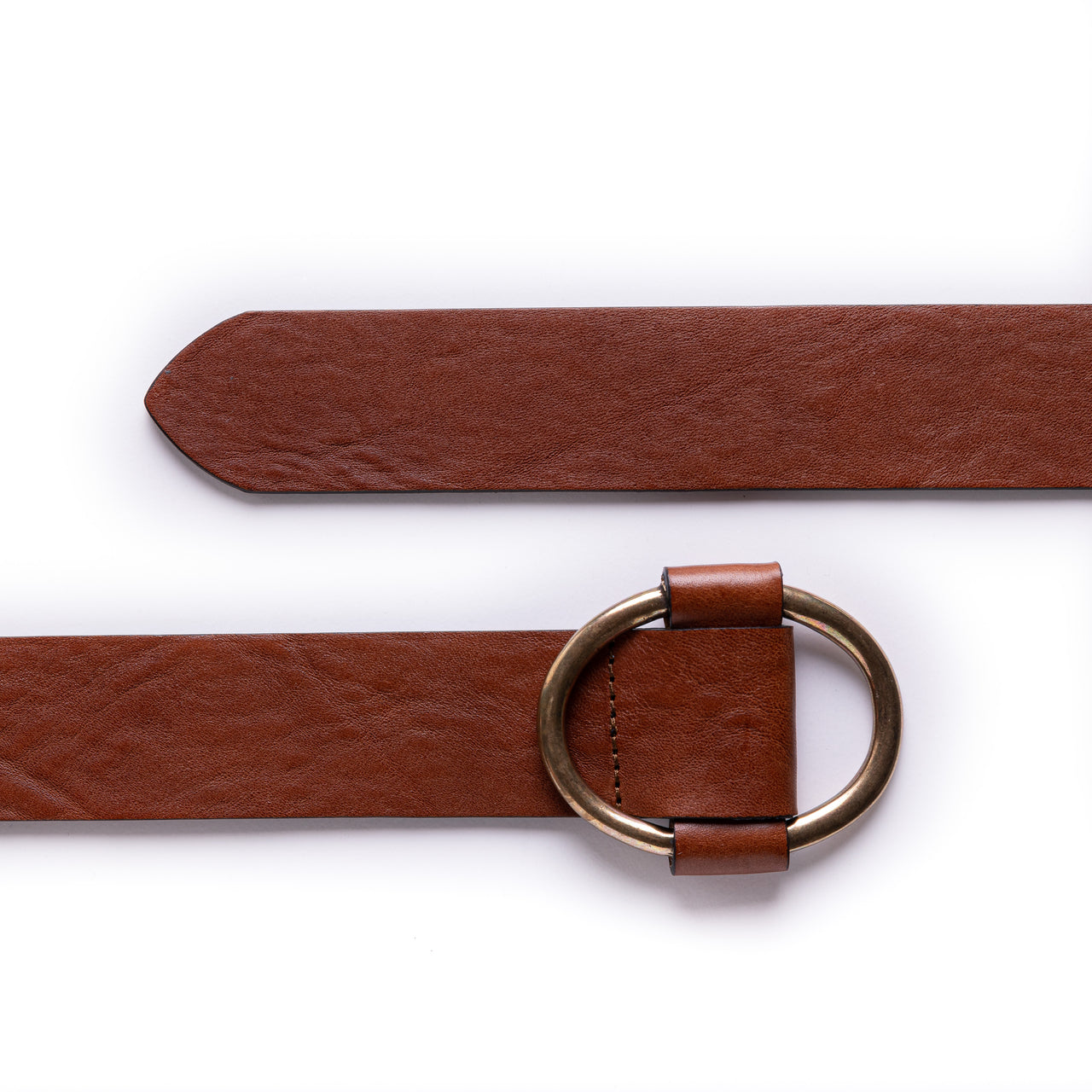 Narrow Caoba Belt