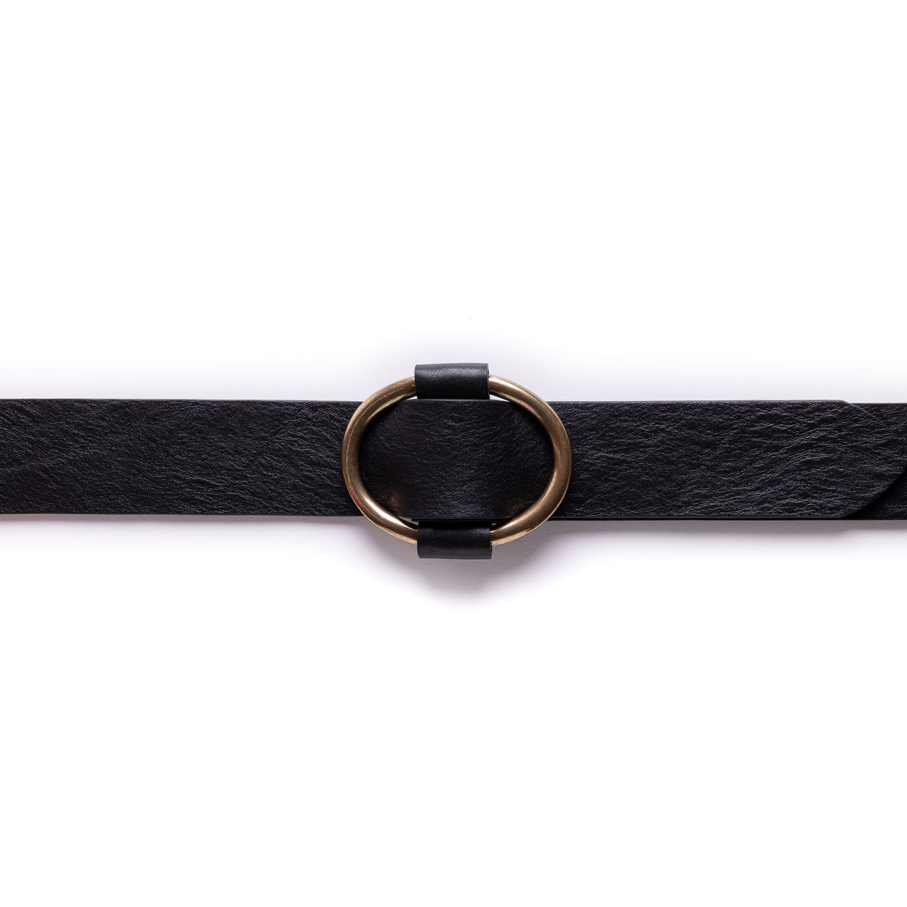 narrow black belt
