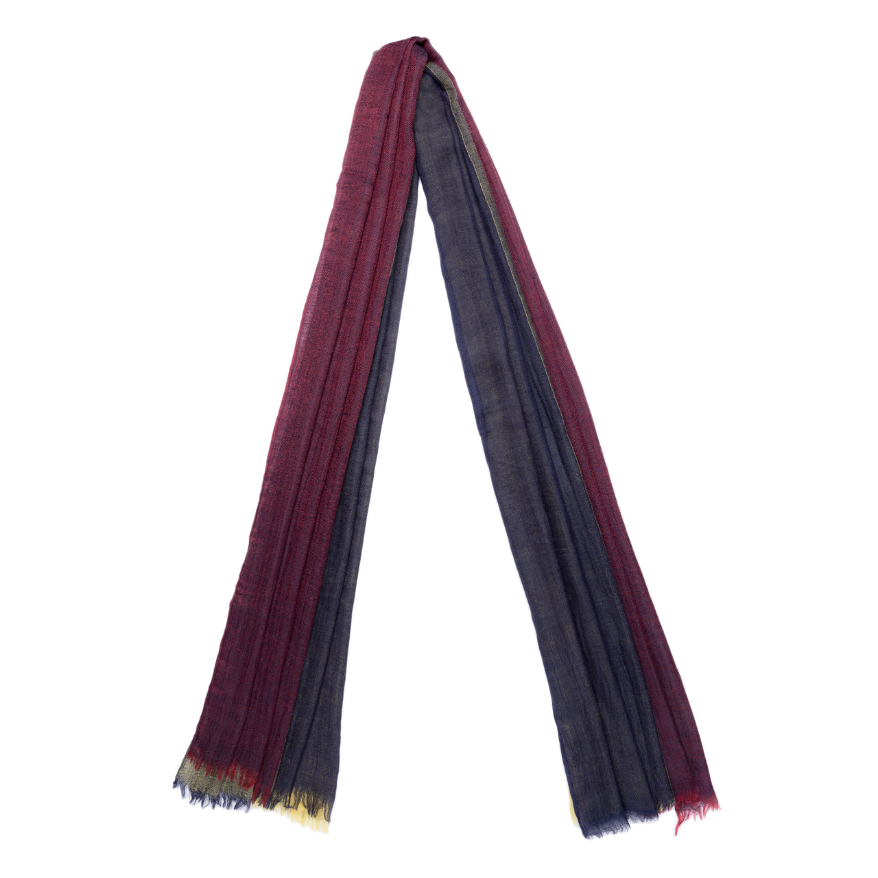 Pashmina Tricolor Amarilla