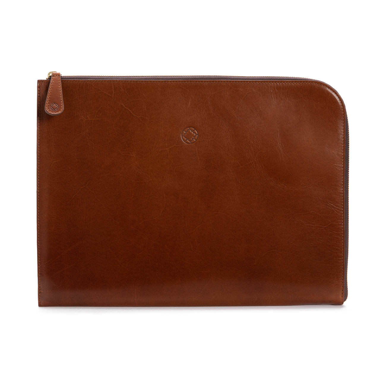 Mendocino Sun and Brown Document Case