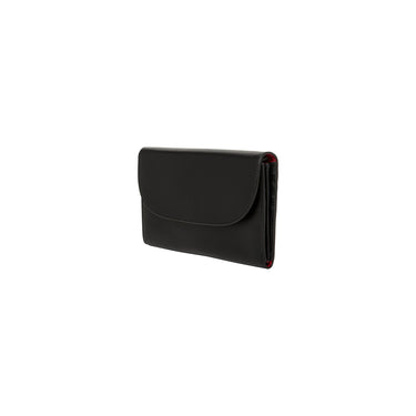 ルシアブラックとレッドの財布