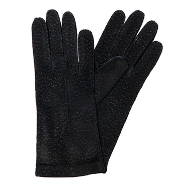 Black carpincho gloves